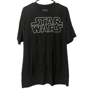 Star Wars Official Heather Black Tee-Shirt - Size XL